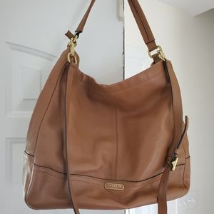 Beautiful light brown Coach bag
